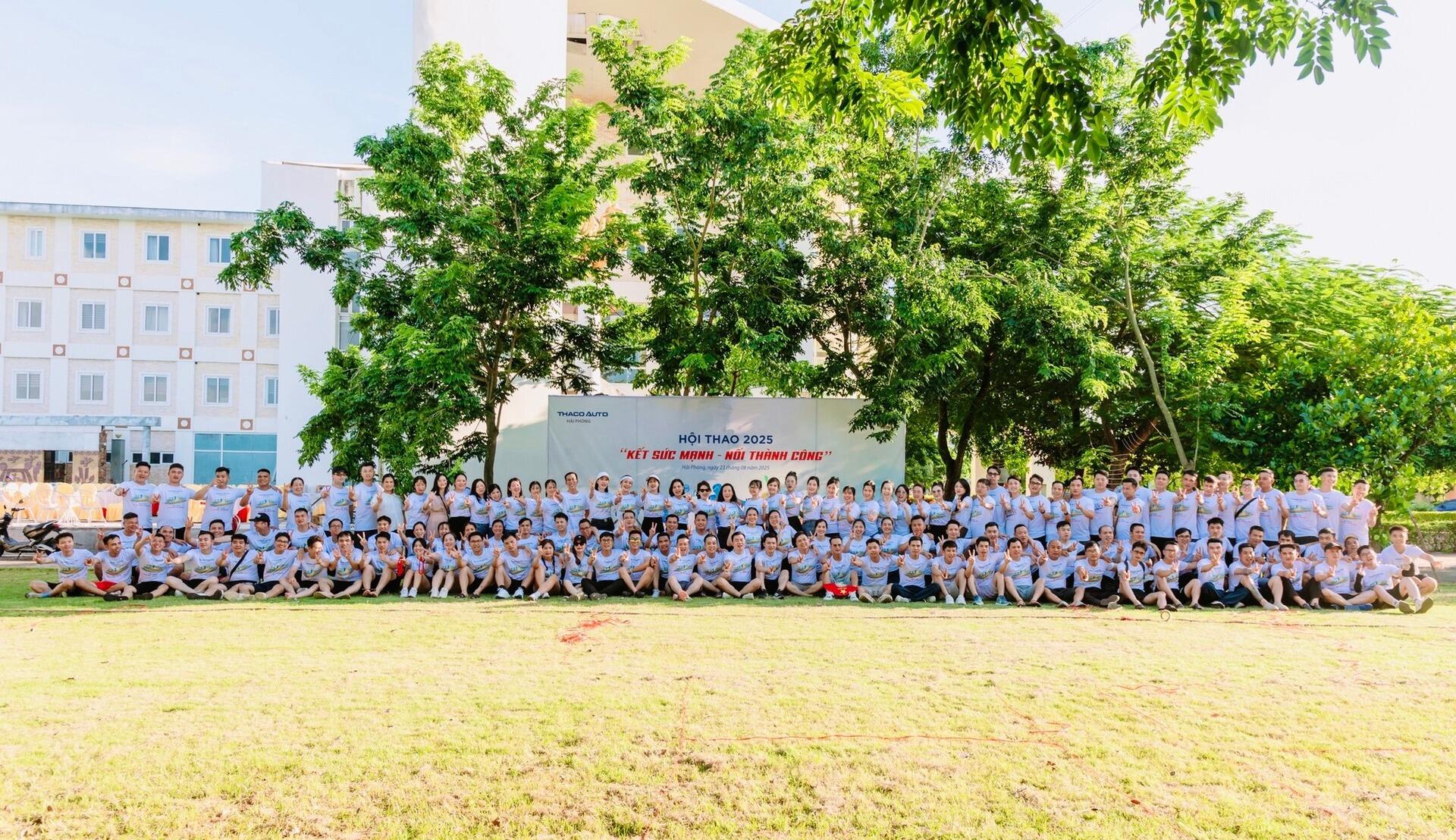 Rộn ràng Hội thao “Kết sức mạnh - Nối thành công” năm 2025 trên toàn hệ thống THACO AUTO
